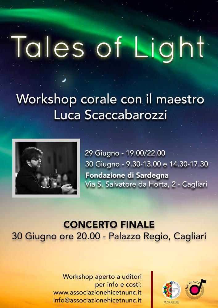 Scopri di più sull'articolo Tales of Light – Workshop corale con il M° Luca Scaccabarozzi